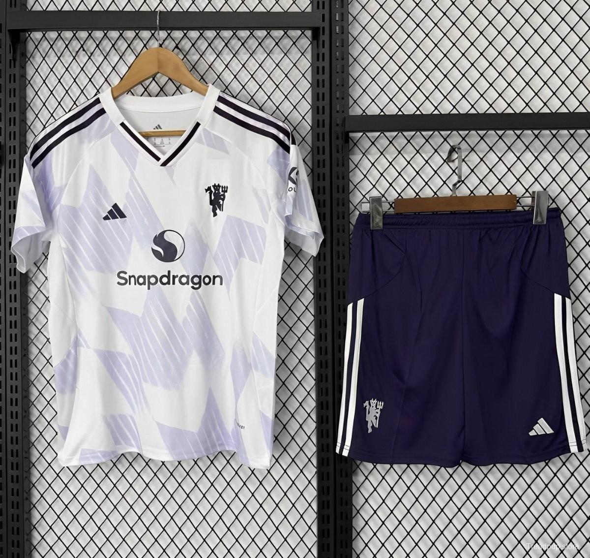 25/26 Kids Manchester United Away Jersey