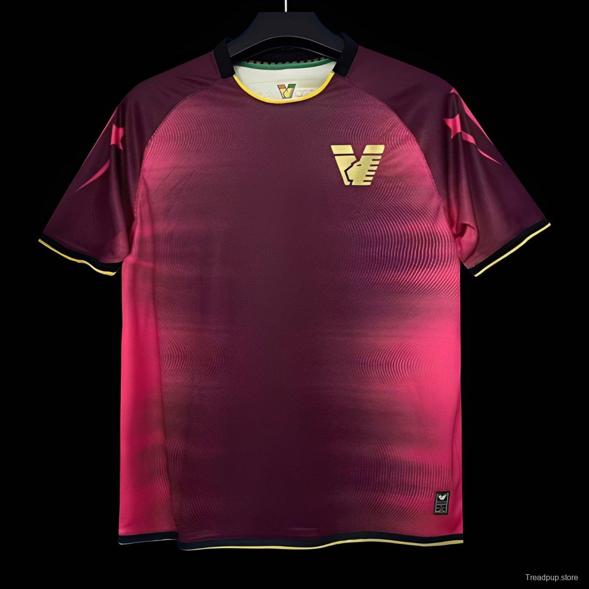 25/26 Venezia Burgundy Pre-Match Jersey