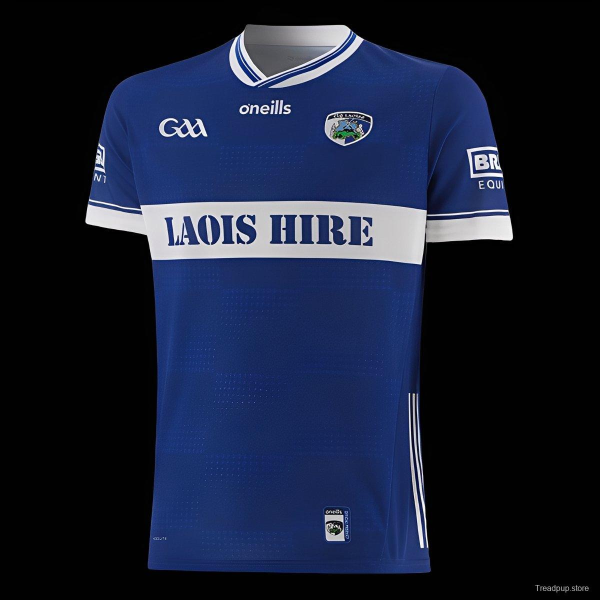 2026 Laois Blue with White Band Jersey
