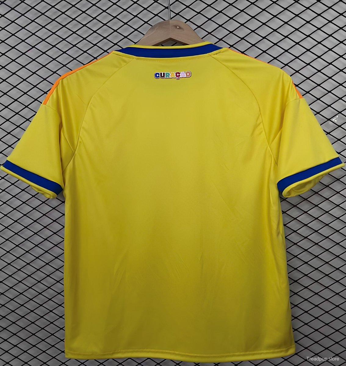 2026 Curacao Away Yellow Jersey