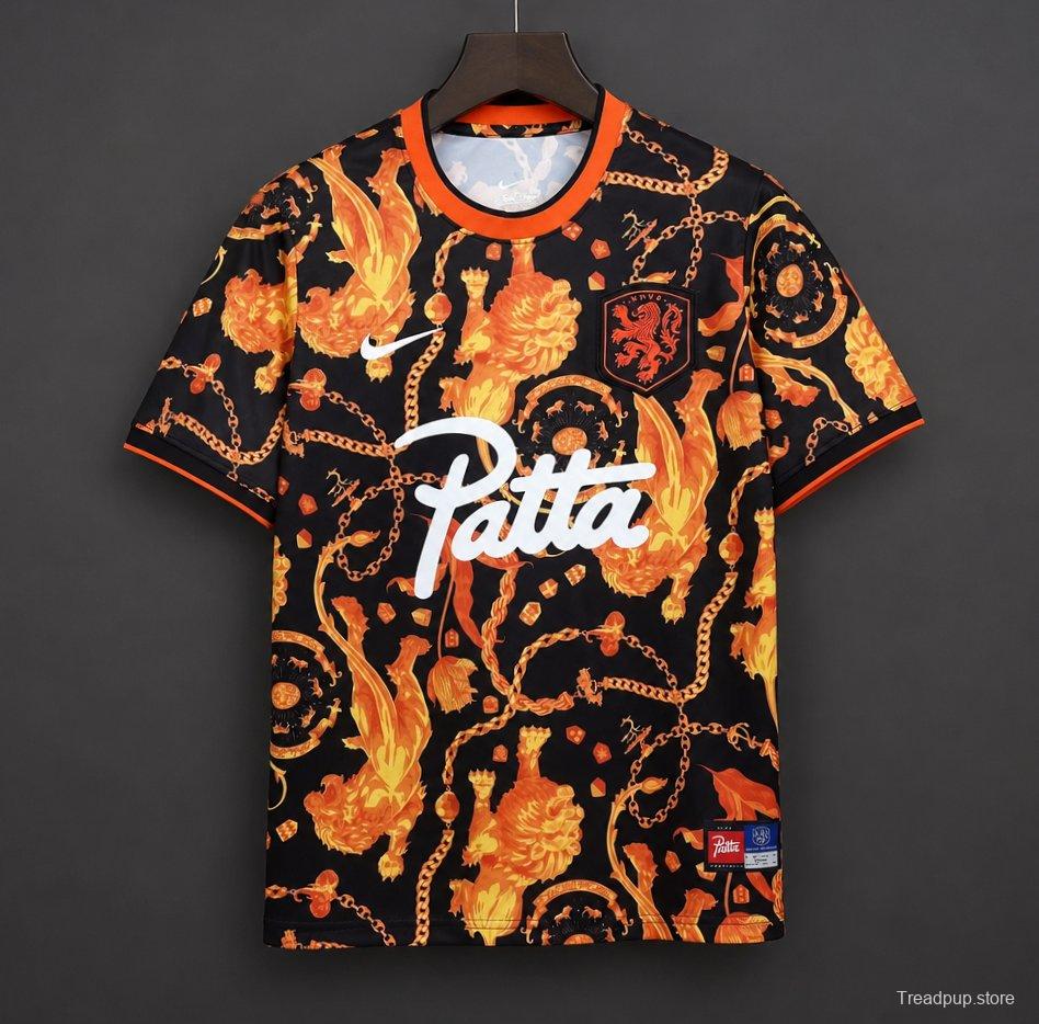 2026 Nike x Patta Netherlands 2026 World Cup Pre-Match Jersey