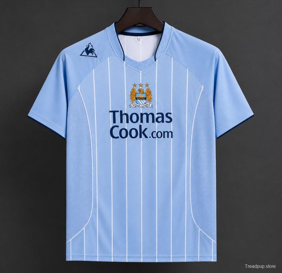 Retro 07/08 Manchester City Home Soccer Jersey