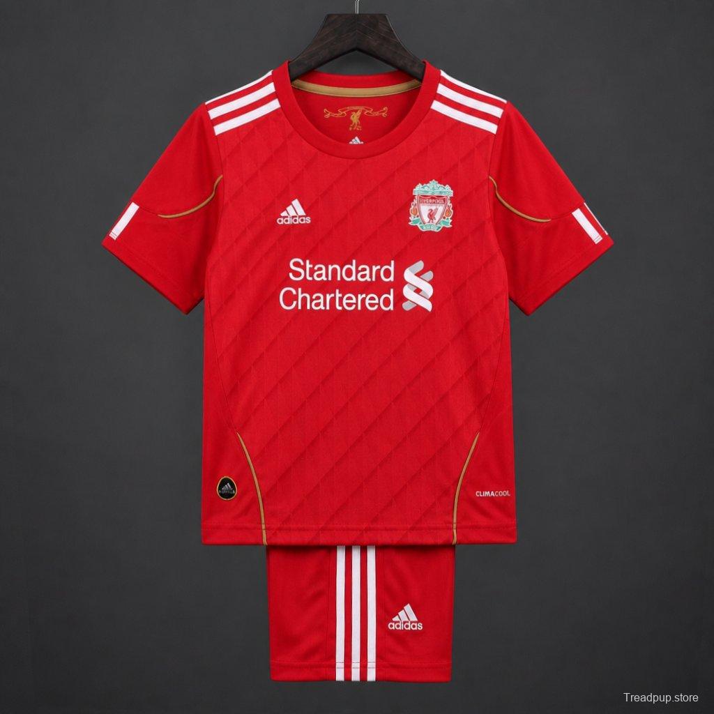 Retro Kids 2010 Liverpool Home Jersey