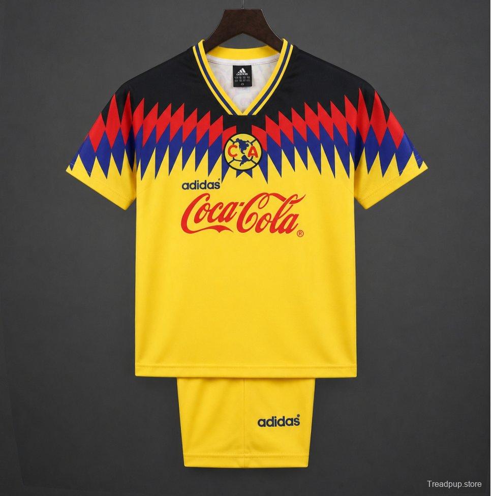 Retro Kids 1995 Club America Home Jersey