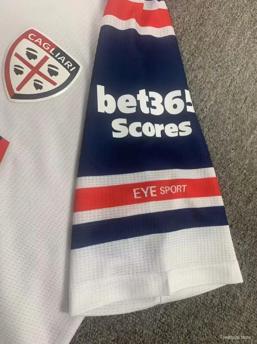 26/27 Cagliari Calcio Away White Jersey