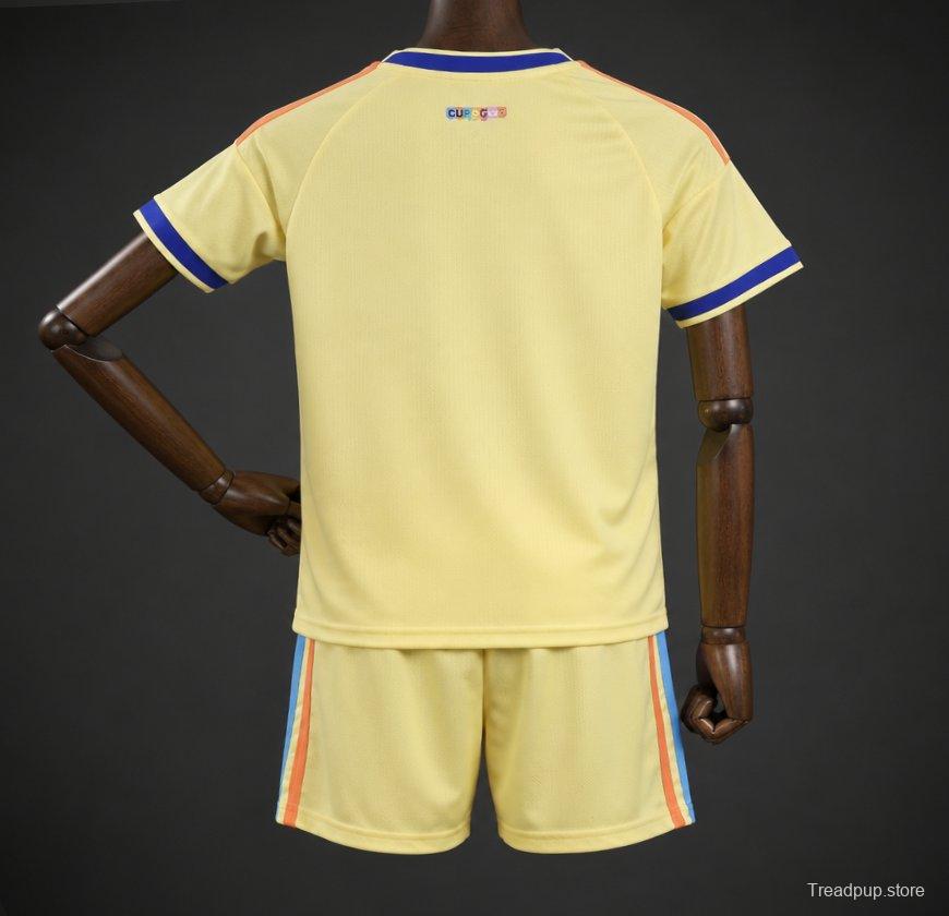 2026 Kids Curaçao World Cup Away Kit