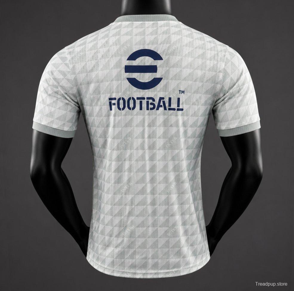 Player Version 26/27 Inter Milan Gray White Pre-Match Jersey