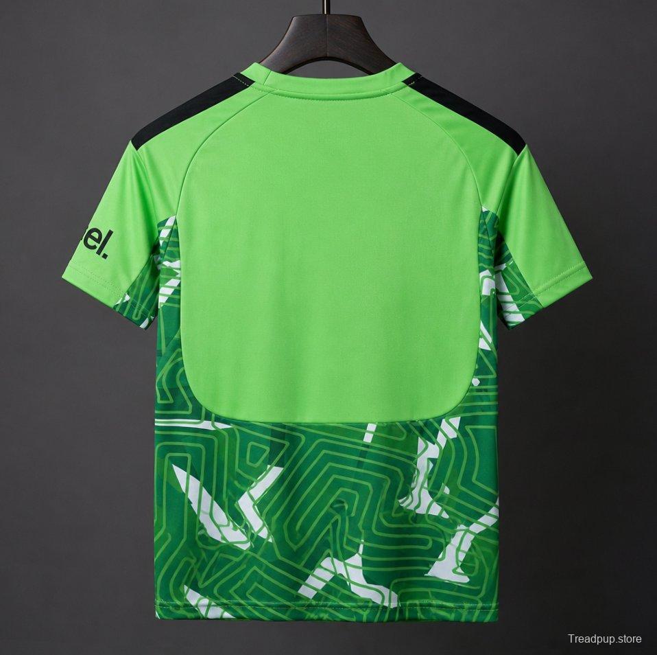26/27 Arsenal Goalkeeper Neon Green/Dark Green Jersey